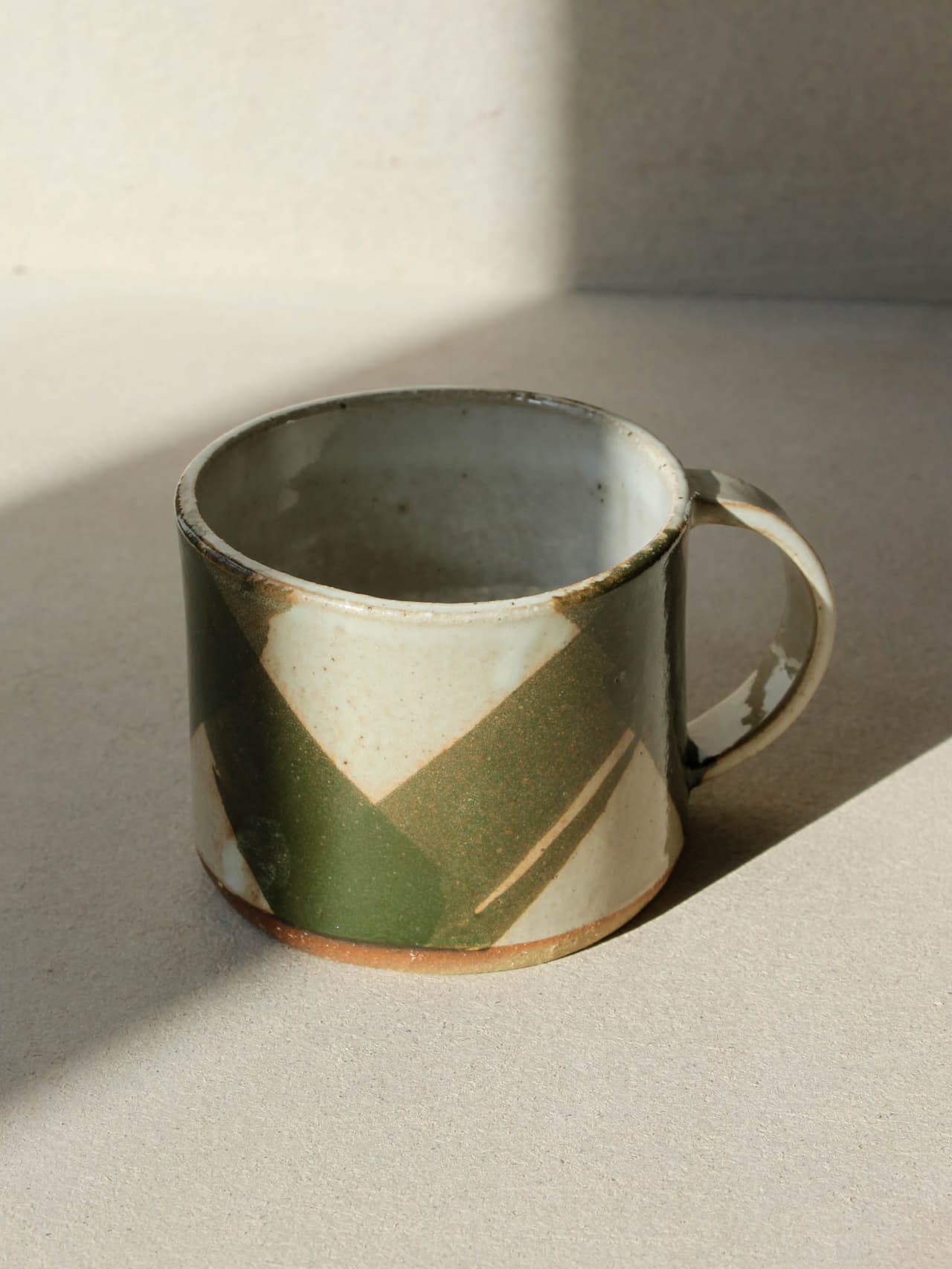 Checkered Pattern Mug / Made to Order