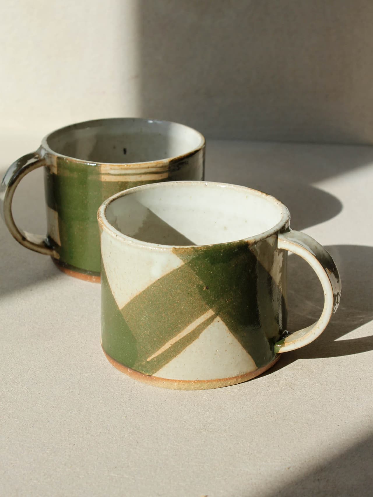 Checkered Pattern Mug / Made to Order