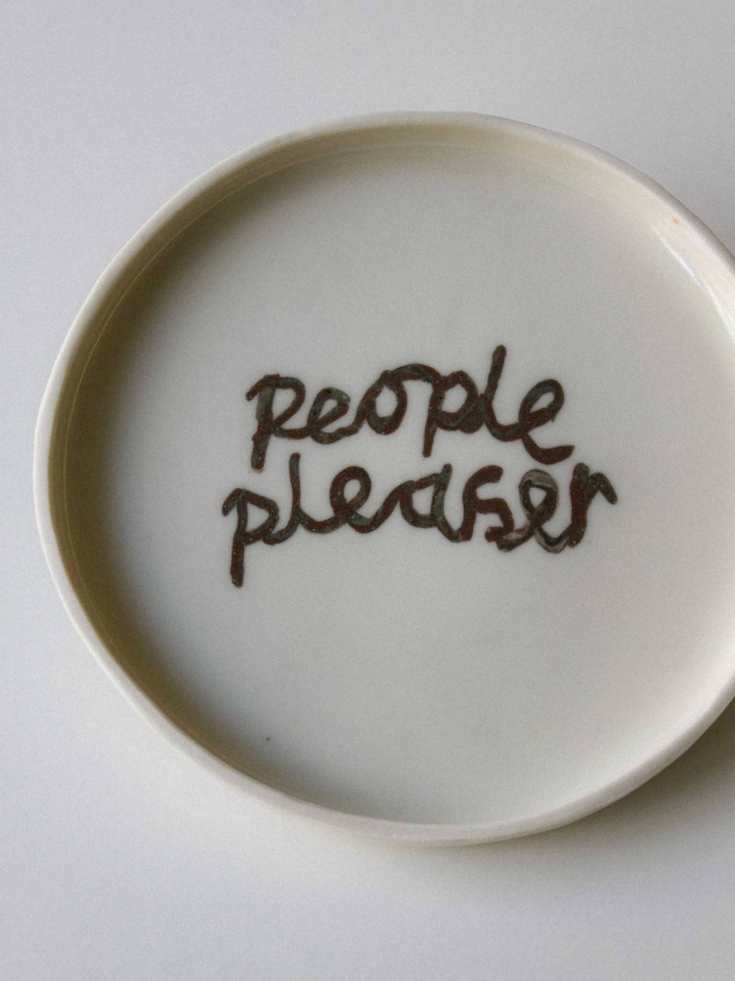 people pleaser plate