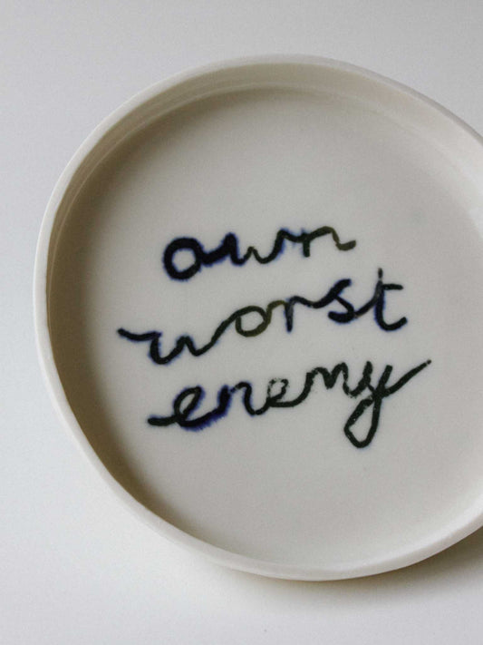 Own worst enemy III plate