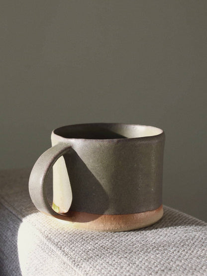 Large Mug in Dusty Olive Glaze
