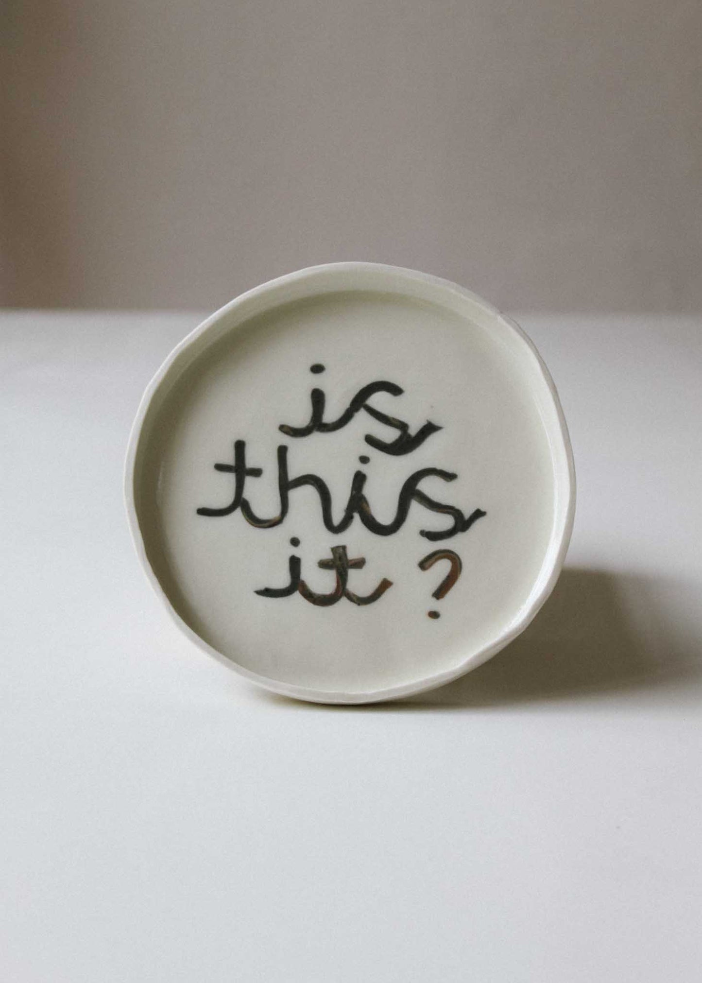 is this it? plate