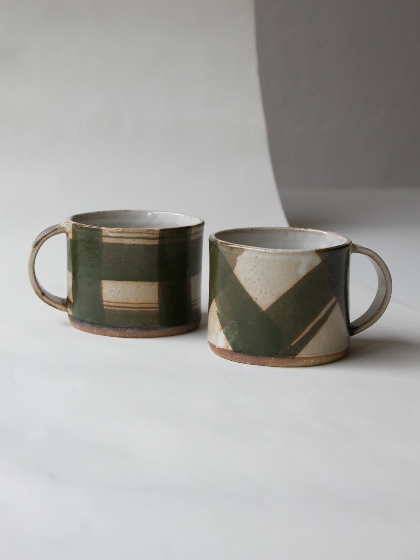 Checkered Pattern Mug / Made to Order