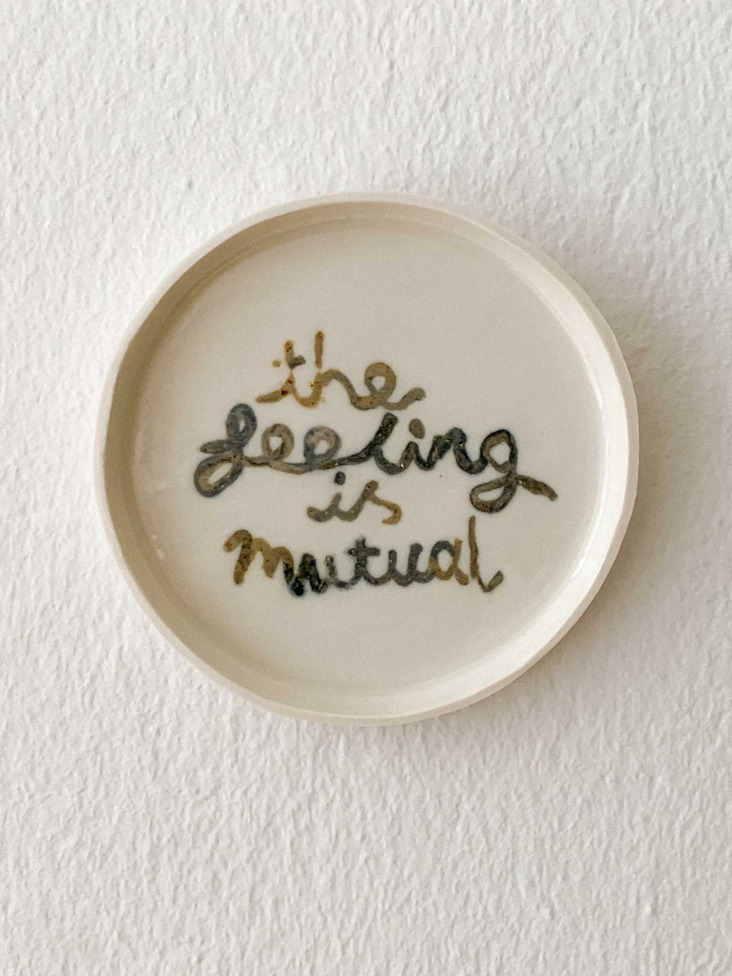 the feeling is mutual plate
