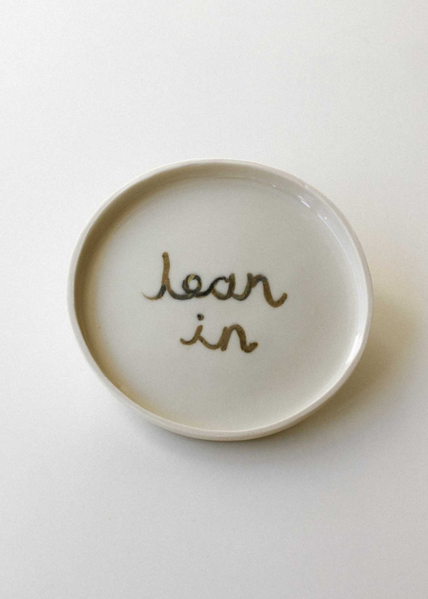 lean in plate