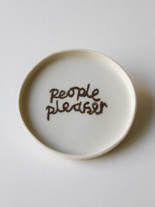 people pleaser plate