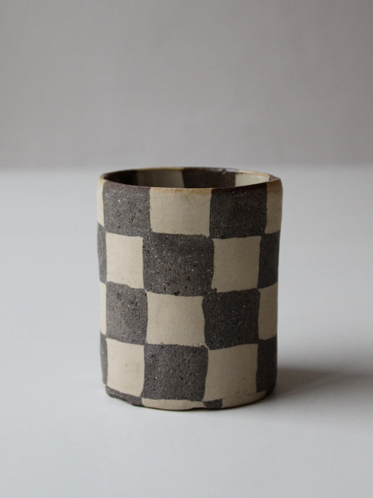 Small Checkerboard Pot