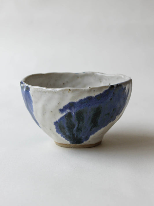 Brushstroke Blue Medium Pinch Bowl 1
