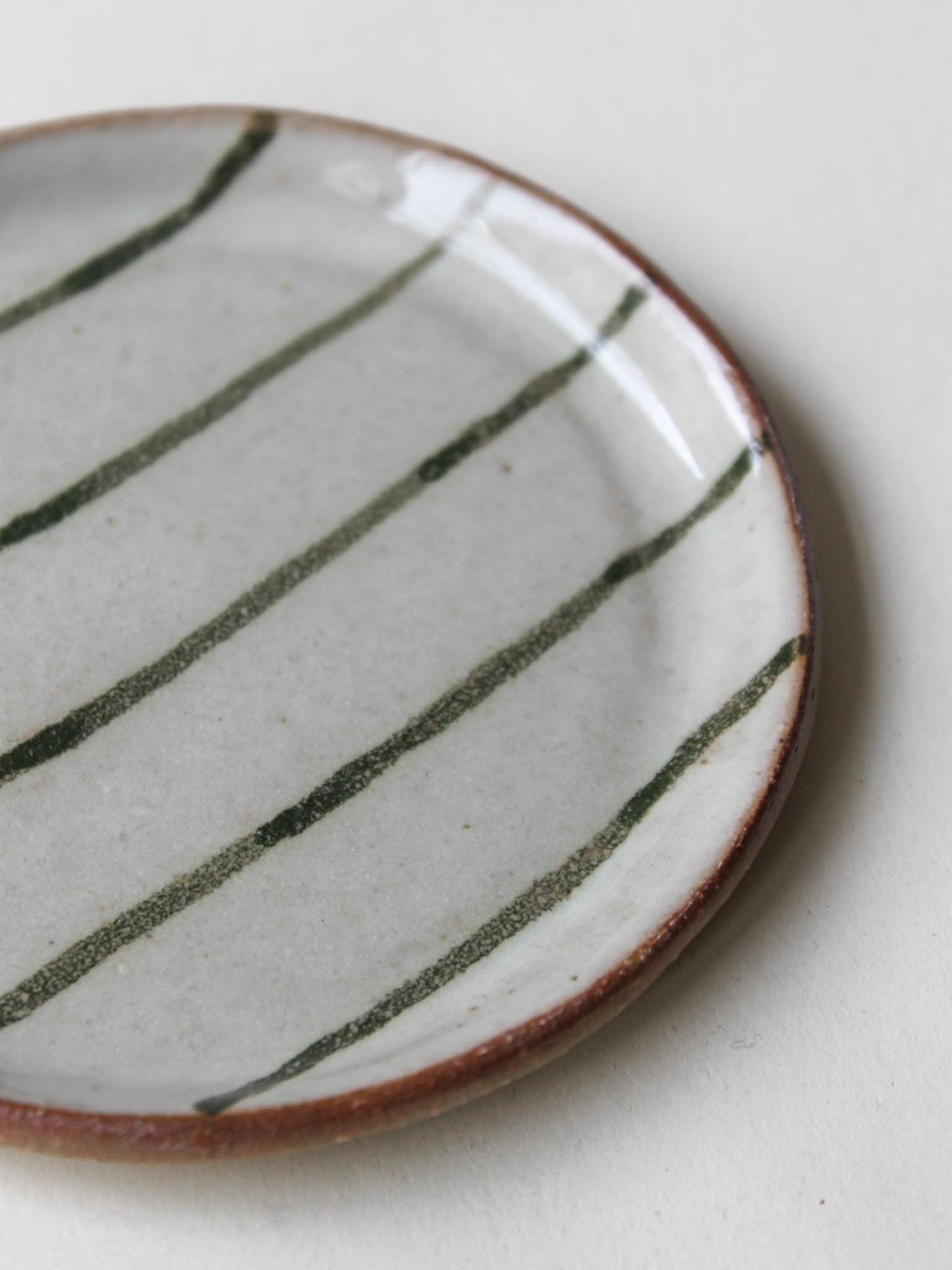 Small Pattern Study Plate / Olive #1