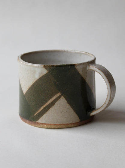 Oxide Pattern Study Mug / Olive #1