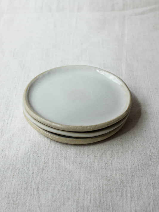 Small White Plate