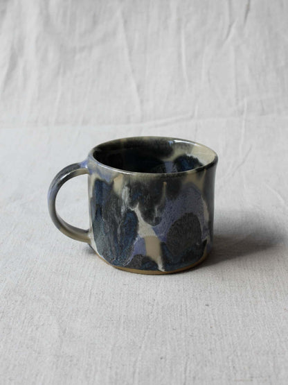 Large Mug in Mottled Blue