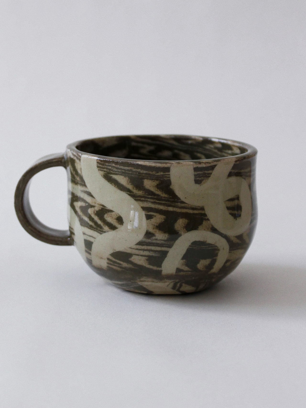 Coloured Clay Cup Study / Olive #5