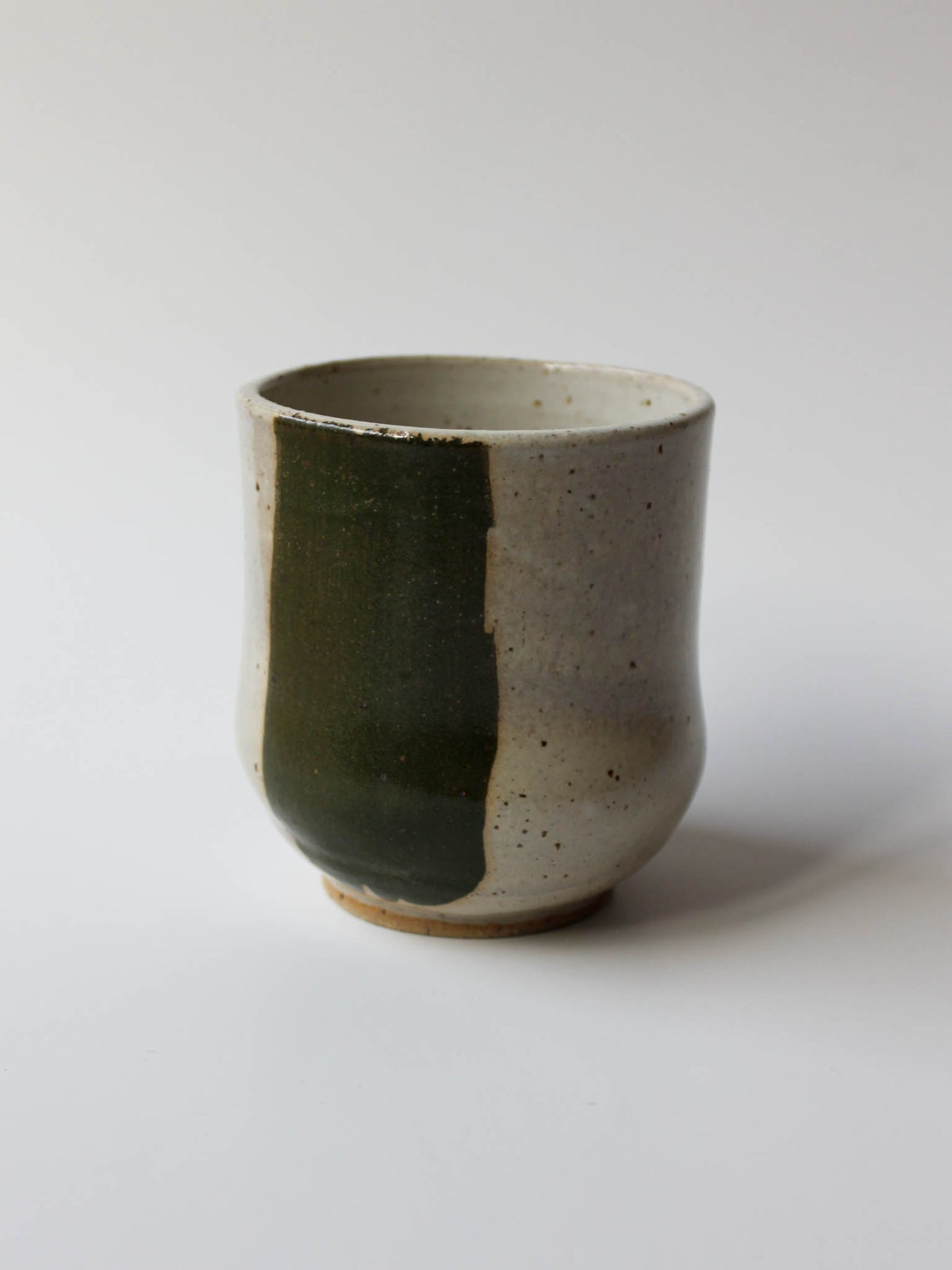 Thick Green Brushstroke Cup (Sample)