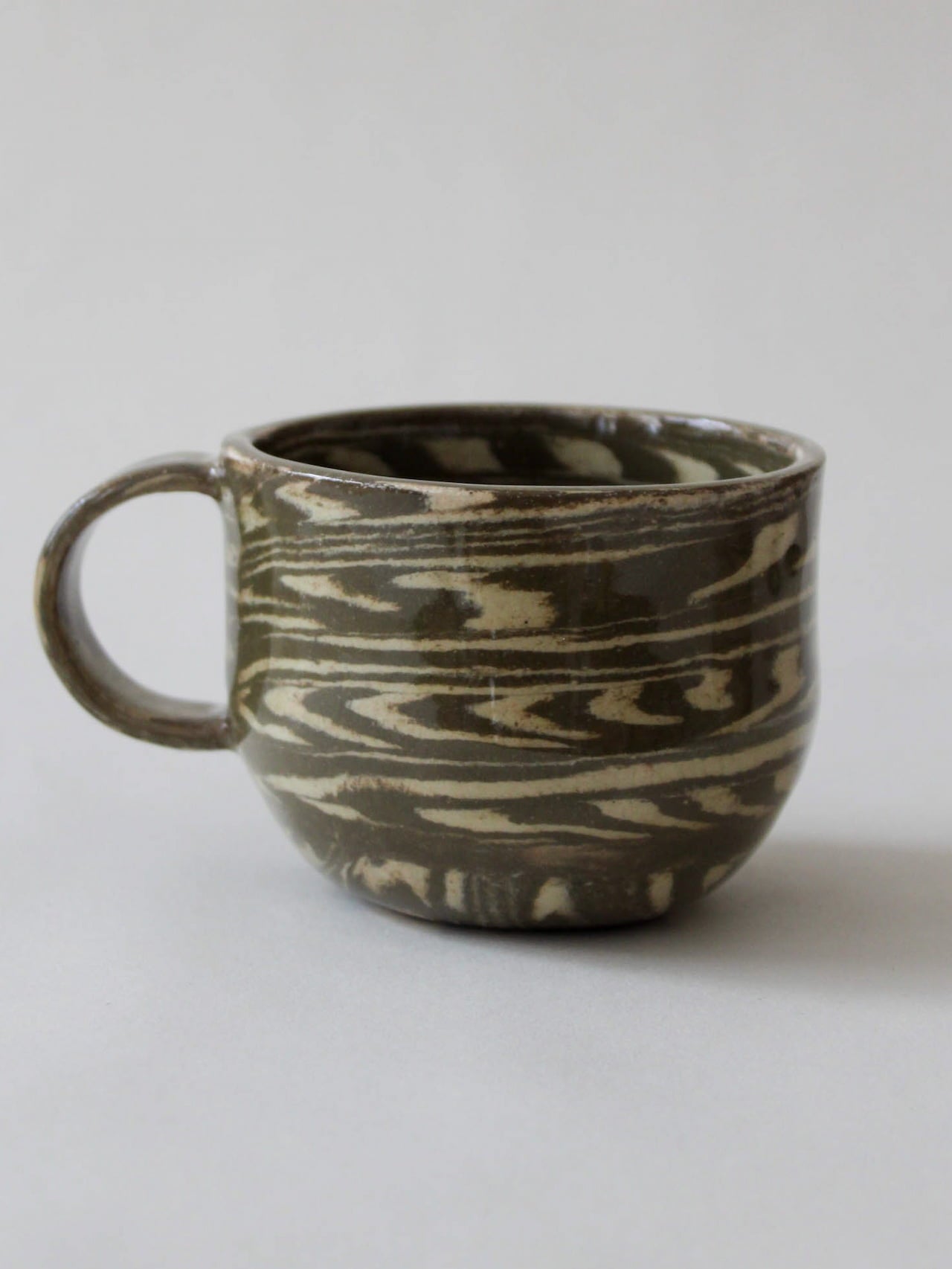 Coloured Clay Cup Study / Olive #1