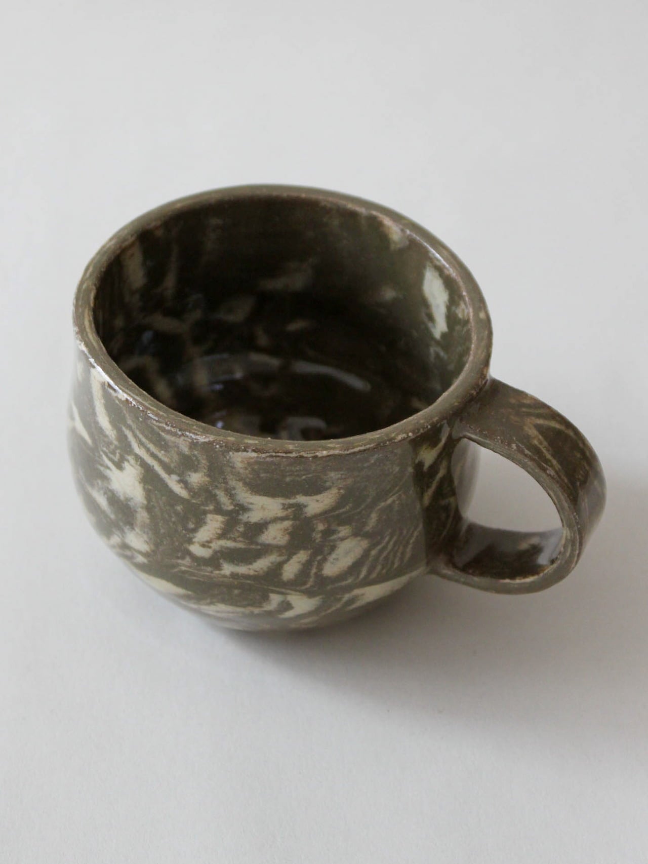 Coloured Clay Cup Study / Olive #3