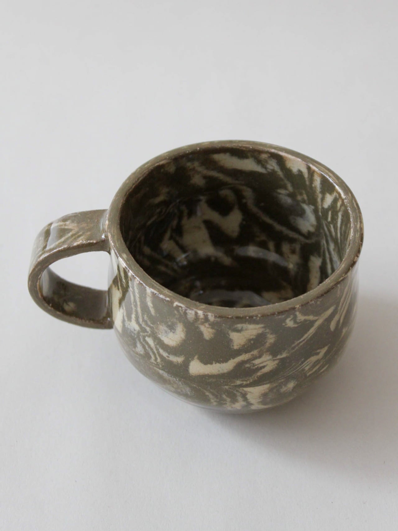 Coloured Clay Cup Study / Olive #3