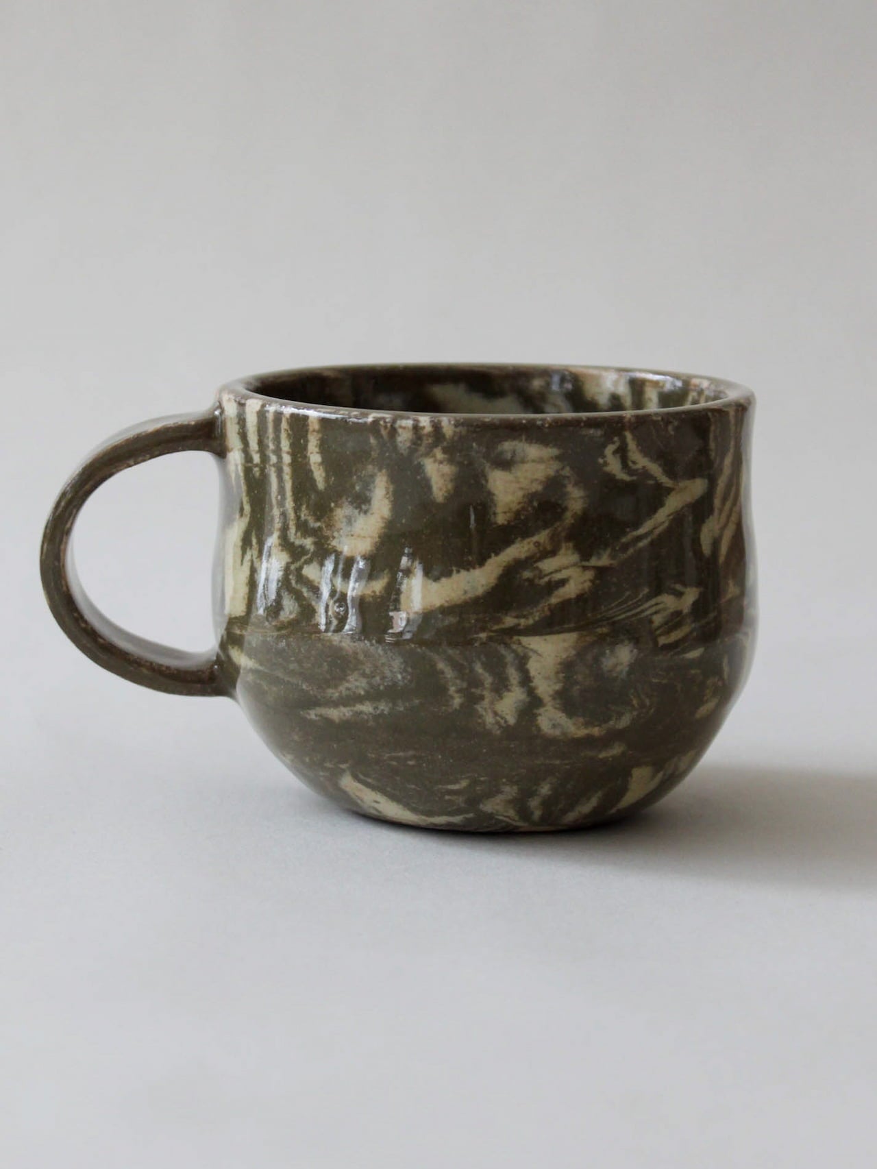 Coloured Clay Cup Study / Olive #3