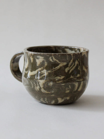 Coloured Clay Cup Study / Olive #3