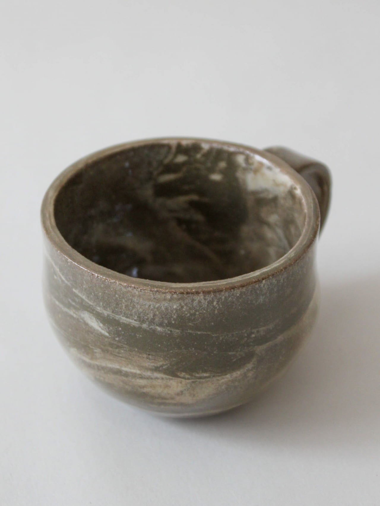 Coloured Clay Cup Study / Olive #7